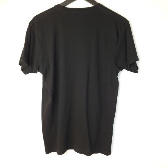 SLC Los Angeles Black Cotton Graphic Tee No New Friends Size M - Picture 4 of 4